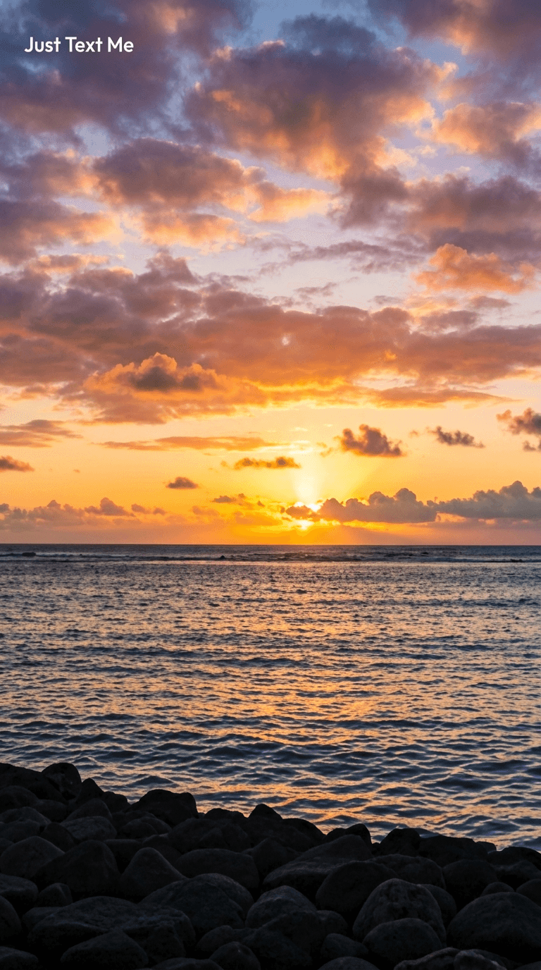 Coastal sunrise